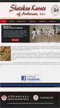 Mobile Screenshot of andersonkarate.com